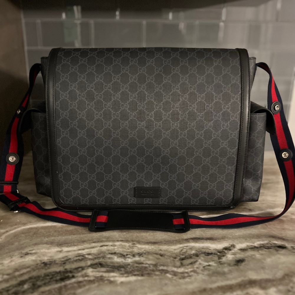 Gucci diaper bag
